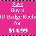Purchase this listing to get 3 Retractable ID Badge Reels - for 14.99