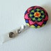 Colorful Flower - ID Badge Reel - Flower Badge Holder - Nurse Gift - Teacher ID Badge