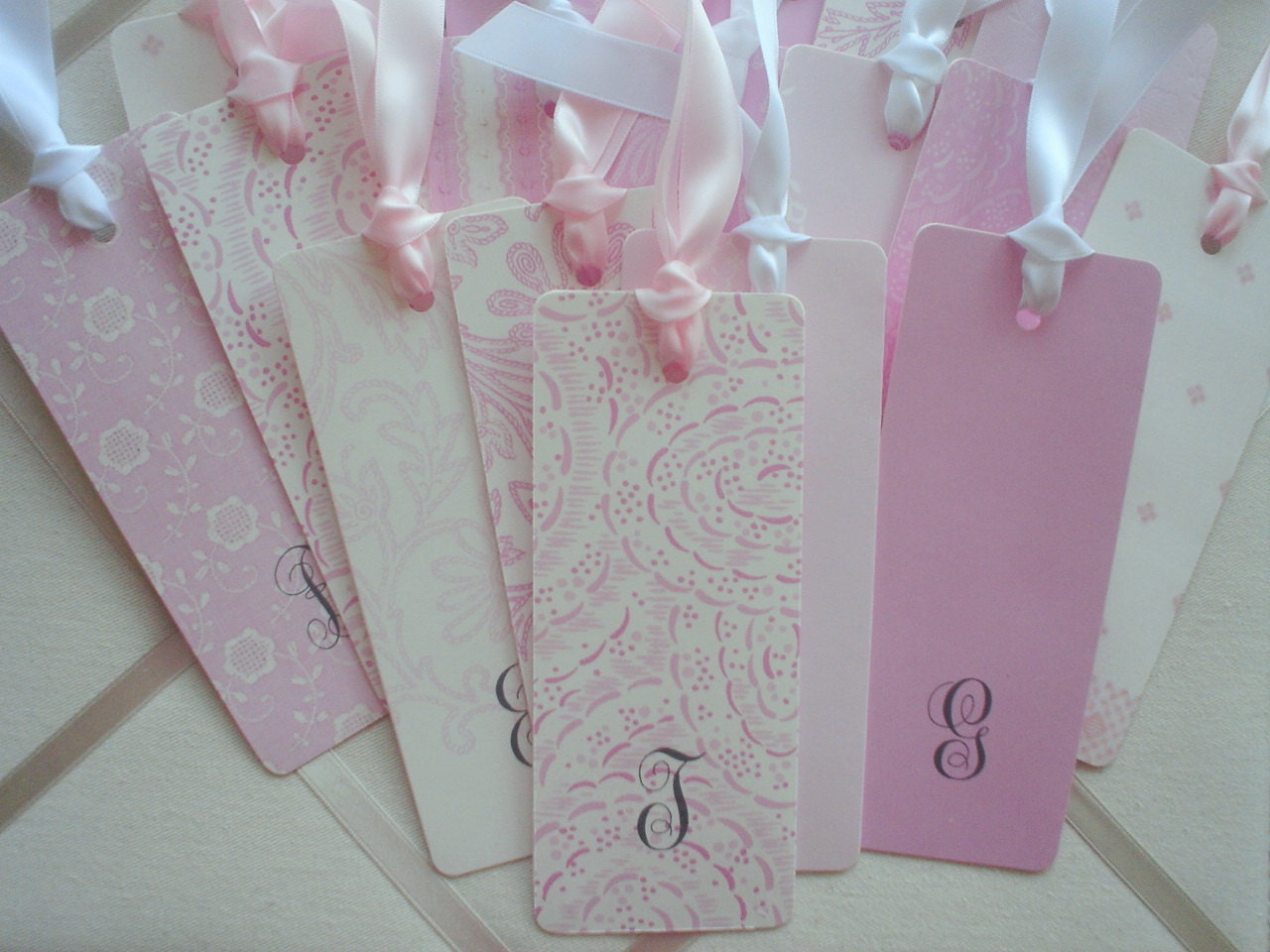 Baby Shower Personalized Bookmarks