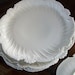 TV Limoges France Set of 6 White Plates