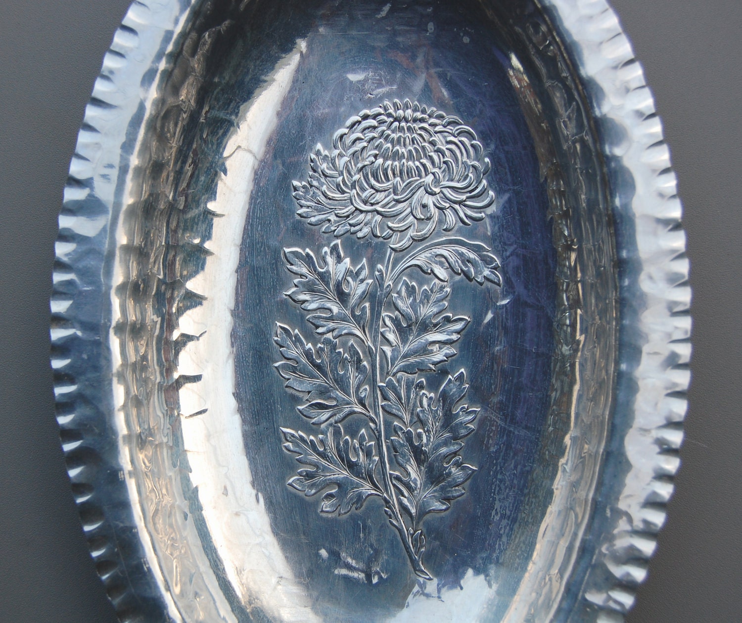 Vintage Continental Silver Co. Inc. Hand Wrought Hammered