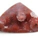 SALE MARKED DOWN Beautiful Brick Red Agate Stalactitic Cabochon