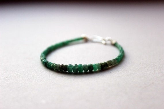 Emerald Bracelet Gift for Men