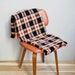 Vintage Plaid Wool Blanket