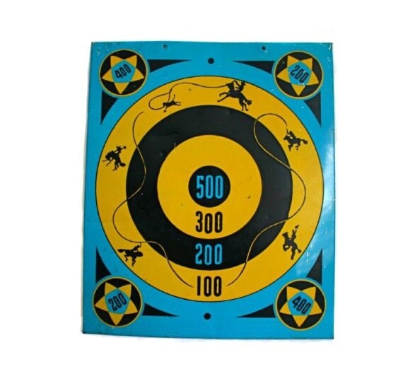dart gun and target