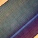 Woven Cotton Rag Rug 2 x 3 in Sage, Blue and Eggplant