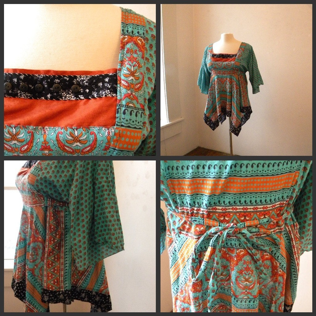 boho blouse plus size