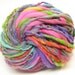 Super bulky handspun rainbow yarn in hand dyed merino wool - 50 yards, 2.6 ounces/ 74 grams