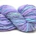 Handspun yarn in hand dyed merino wool, 75 yards - 1.65 ounces/ 47 grams