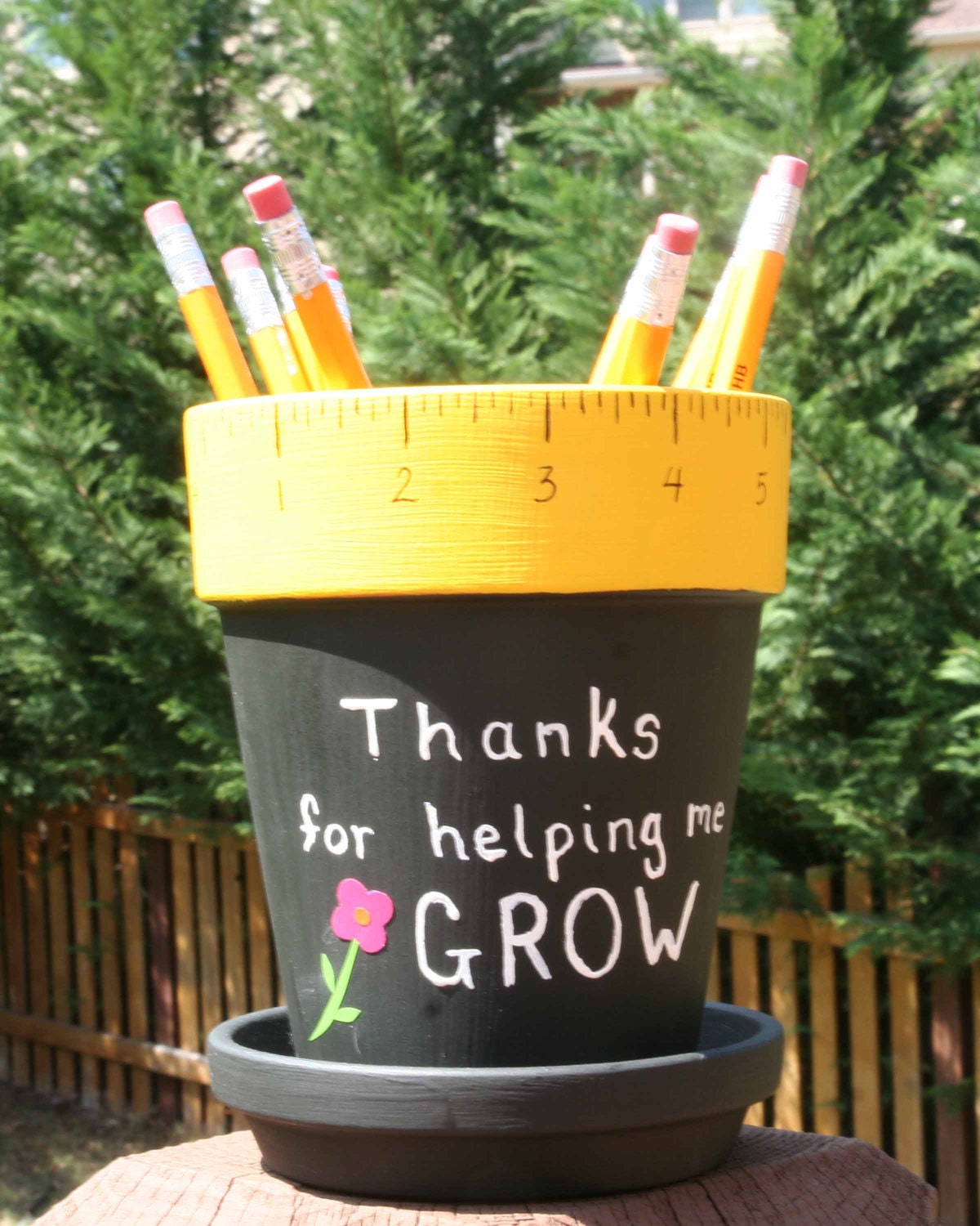 personalized pencil holder