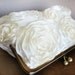 Bridal Wedding Clutch Purse Bridesmaid Gift Bag Set Ribbon Rosette Purse Bag