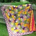 SALE-Funky Four Patch Quilt