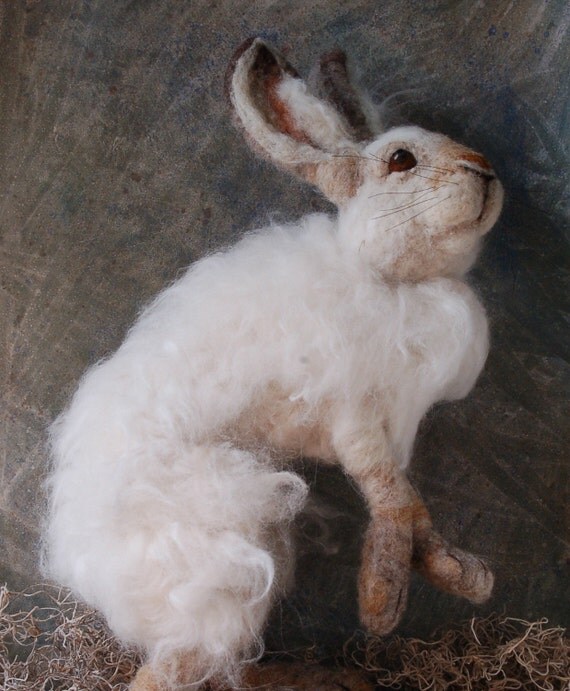 SALE Snowshoe Hare Life Sized