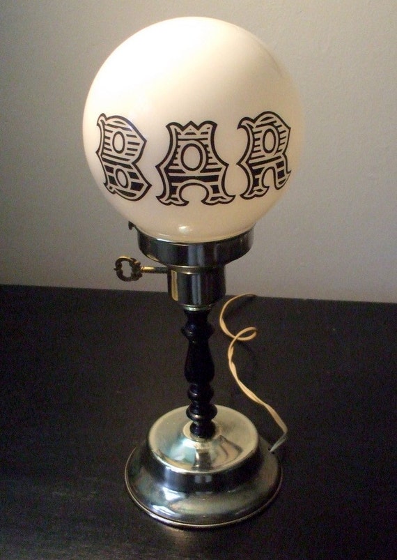 vintage bar table lamp