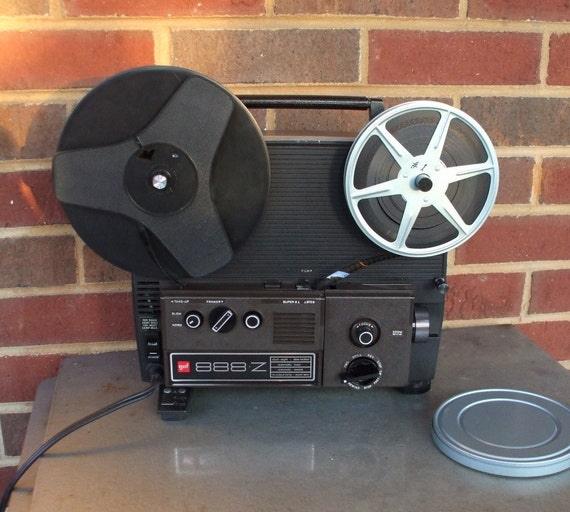 vintage Gaf 888.Z movie projector 8mm