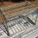 metal milk crate  box  storage vintage