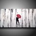 Huge Jmjartstudio Original 3 piece Painting 20 inches X 48 inches ----- Tighter-------Textured--- Custom