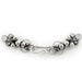 1 set 44x8 mm. Bali Silver Fancy Hook Clasp