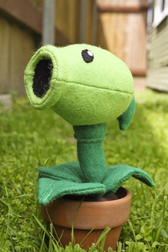 SEWING PATTERN Plants vs Zombies Pea Shooter
