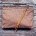 SHINE - Rose Gold Sparkle Clutch
