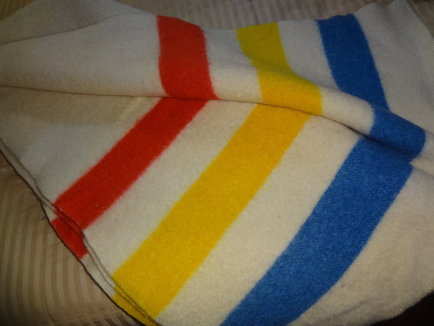 Vintage Wool Blanket by the Orr Felt & Blanket Company