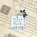 Lord of the Rings The Hobbit Tolkien Hand Stamped Pendant Necklace There and Back Again