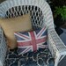 SALE Union Jack Pillow Cover