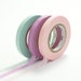 NEW- Japanese Washi Masking Tapes / 6mm Slim Sakura Pink, Minty Blue & Lavender (A) for Decorations, Gift Wrapping, Baby Shower, Weddings