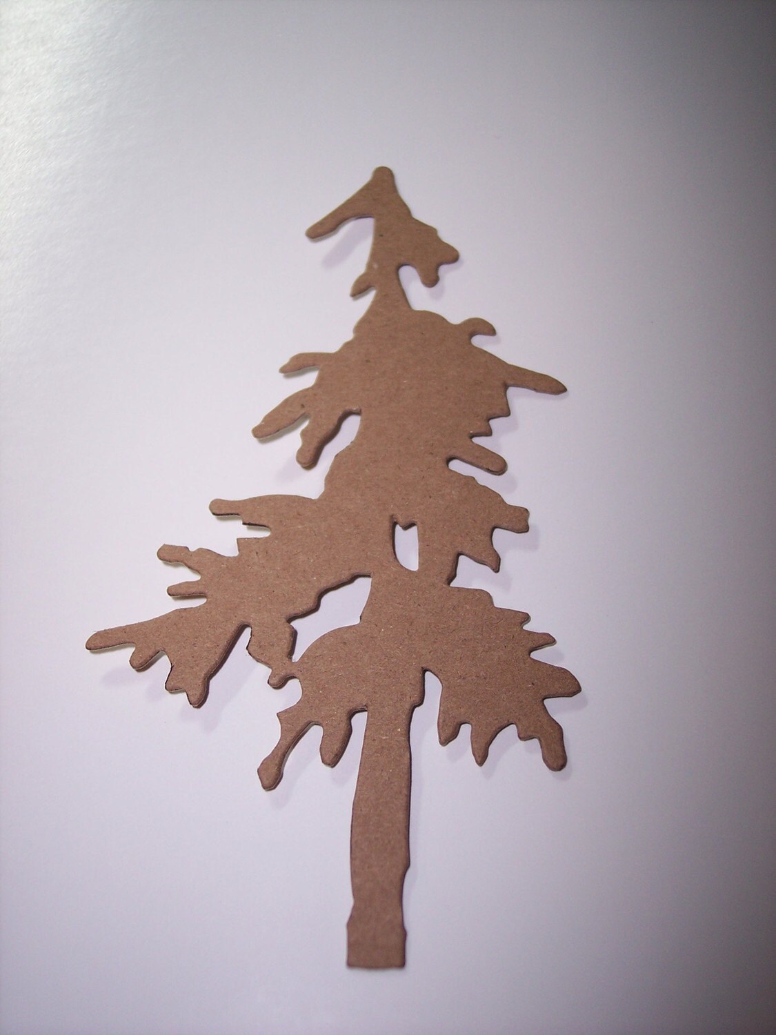Die Cut Pine Tree set of 4
