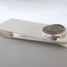 Ancient Jewish Coin Money Clip Buisness Card Holder Sterling Silver