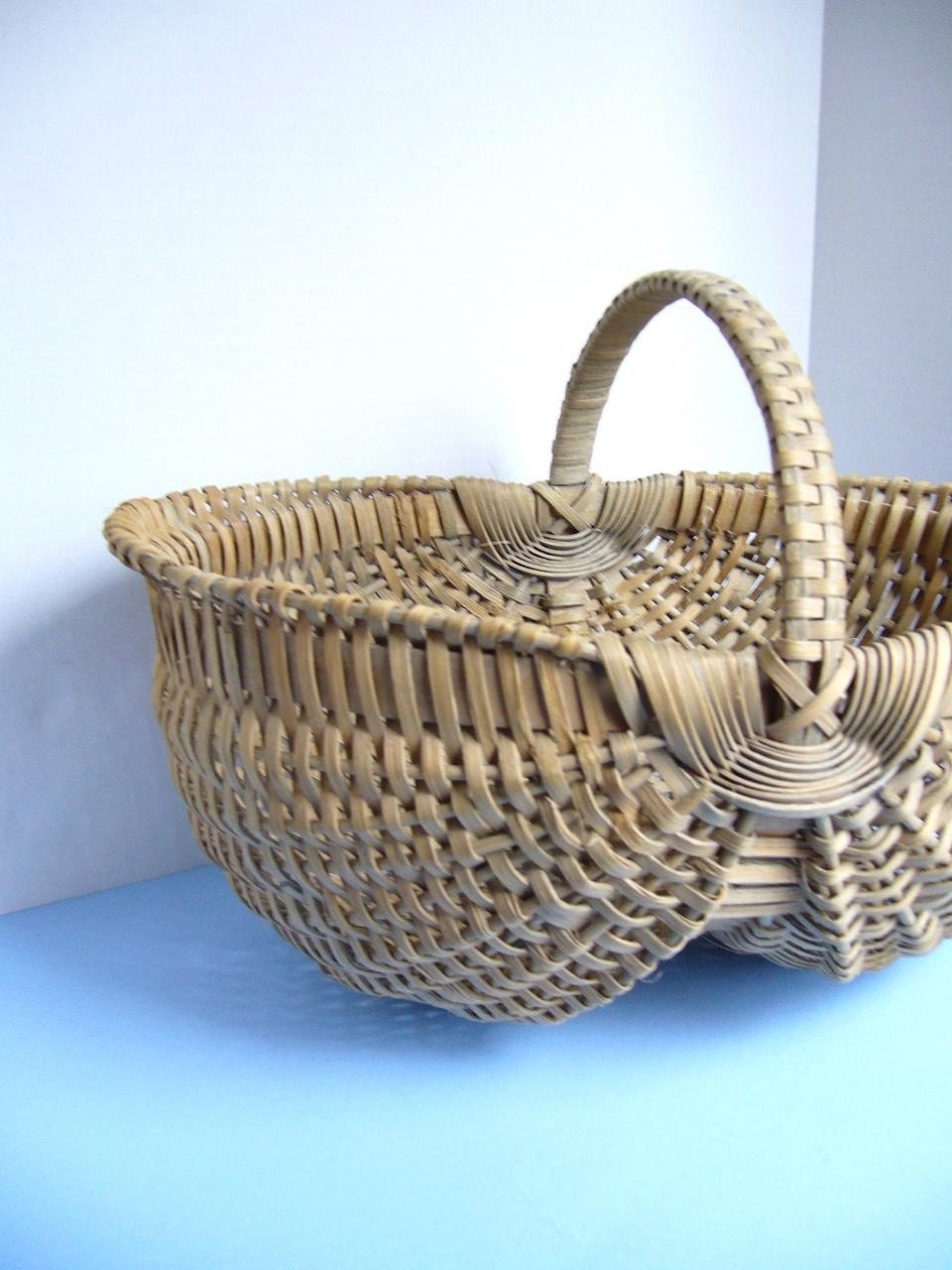 Vintage Handmade Basket