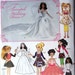 Fashion Doll Clothes in 3 sizes Simplicity 1955 uncut sewing pattern