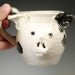 Black and White Pig Mug - Spotted Hog