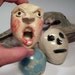 Strange Whistle Set with Face Skull and Spots