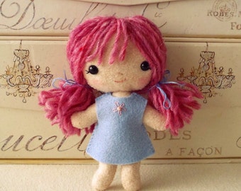 Tag-Along Doll pdf Pattern - Instant Download
