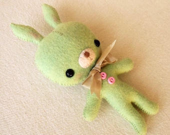 Tag-Along Bunny pdf Pattern - Instant Download