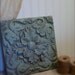 Duck Egg Blue Wall Art - Baroque Plaque - French Inspired Country Chic - Figural Art