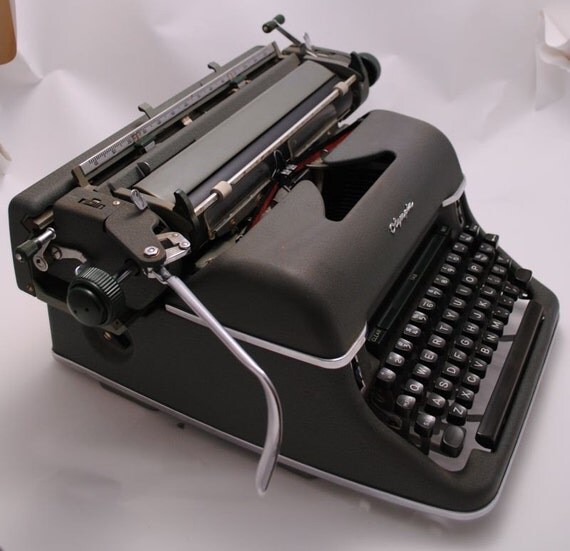 1950-1960s Olympia SG-1 Typewriter West German Made