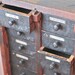 Reserved For AC Antique Hardware Store Cabinet Multi Drawer Wood Rustic Industrial