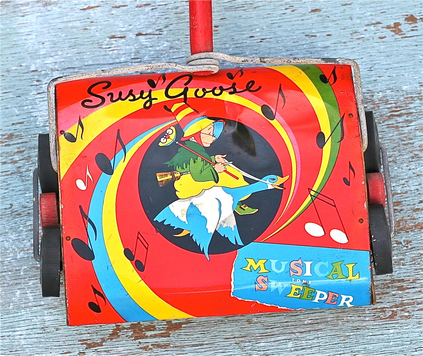 fisher price musical sweeper