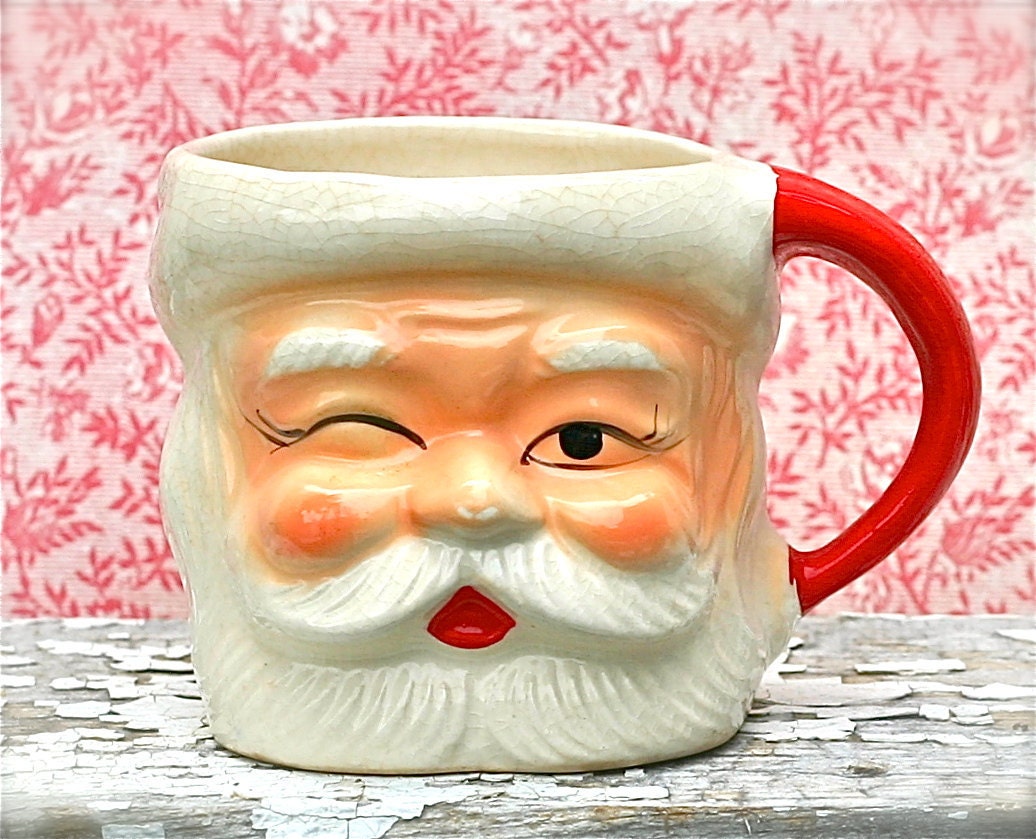 Vintage Santa Mugs 98