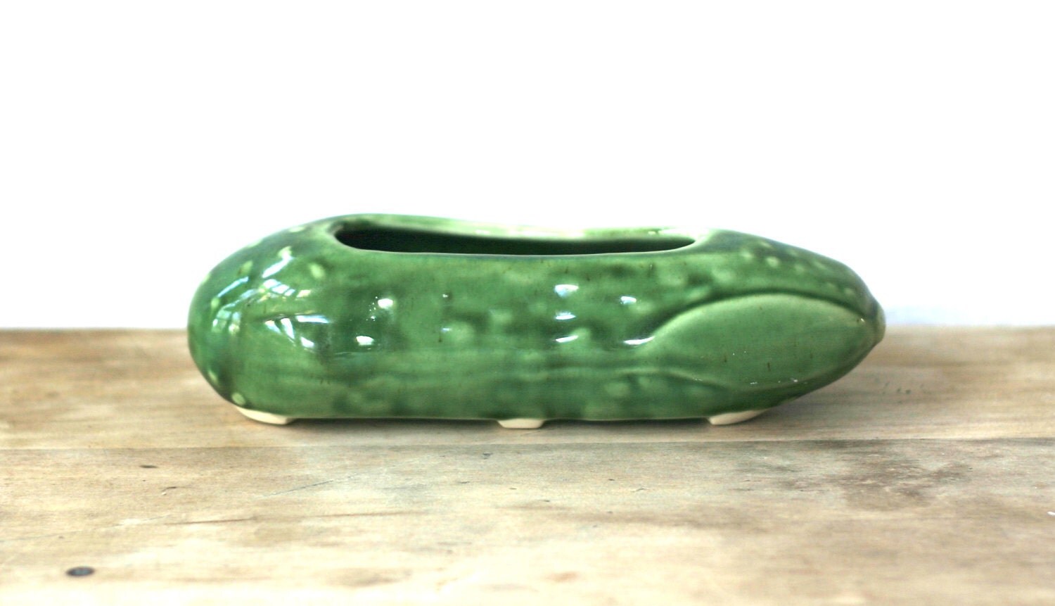 Vintage Ceramic Pickle Dish USA