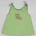 Girls Reversible Size 12 month Love Louisiana Tie Top Lime Jumper Dress
