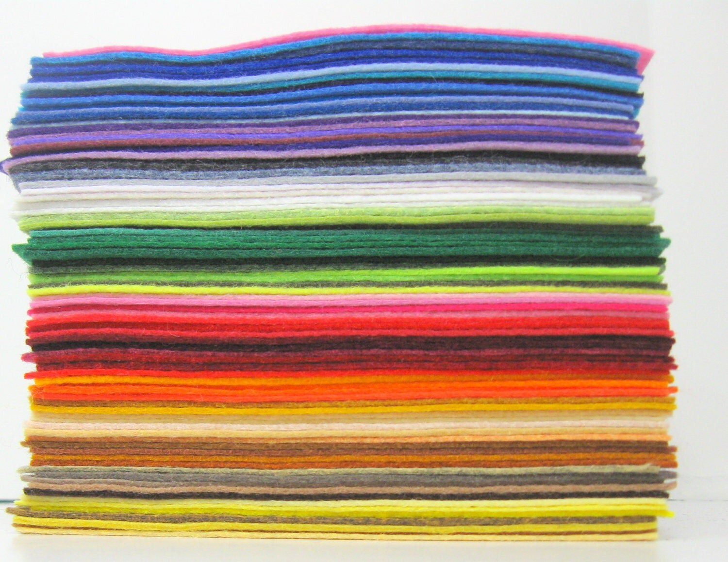 Wool Felt 20 sheets 9x12 inch Wool Blend Felt Craft Felt