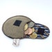 Coin Bag / Mini Gypsy for Guys Vegan Edition / Faux Leather and Recycled Necktie