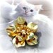 1950's Vintage Shabby Chic Flower Pin Brooch