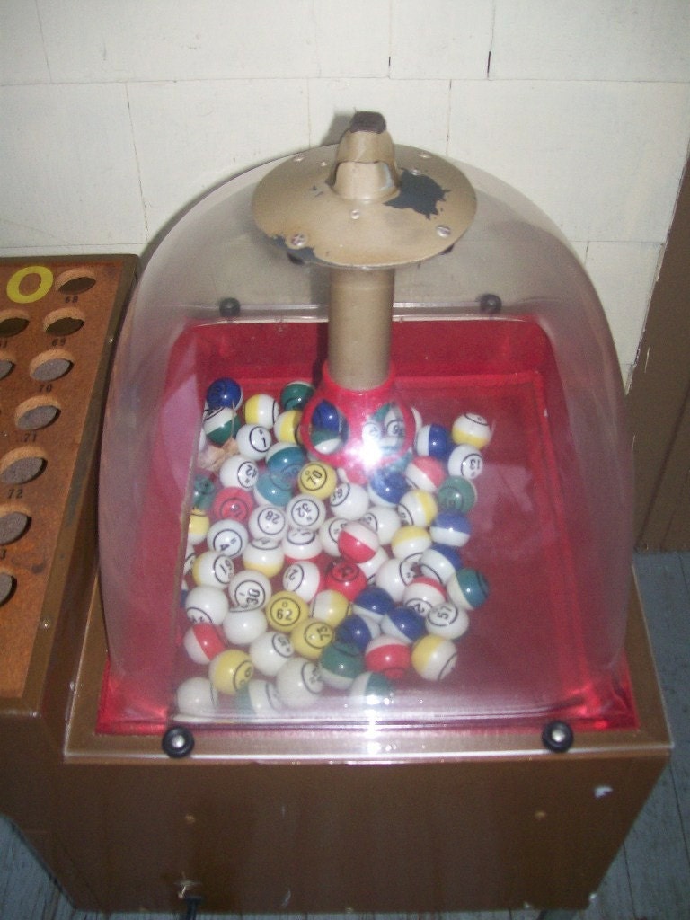 Lucky Jim Bingo King Air Blower Portable Bingo Machine