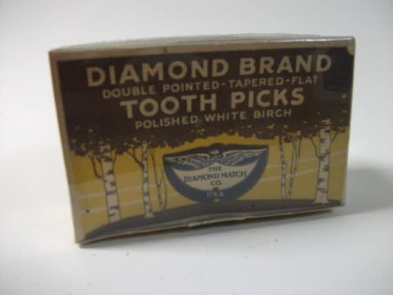 diamond flat toothpicks