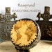 RESERVED for Marilyn Richards - Modern Antiquity Map - Miniature Handmade Globe with Vintage Map Reproduction