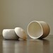 Purely Simple Cream and Sugar Set made from a Creamy Vanilla Porcelain Stoneware Blend